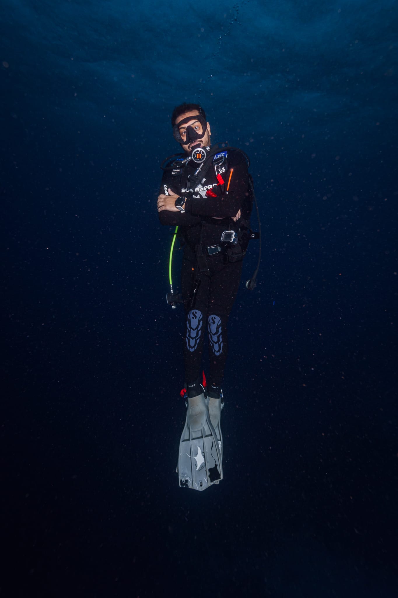 An underwater moment with DiveBuddy